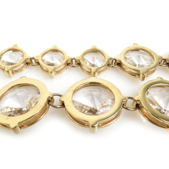 Auth MIU MIU Necklace Gold Metal/Stone - Picture 3 of 8